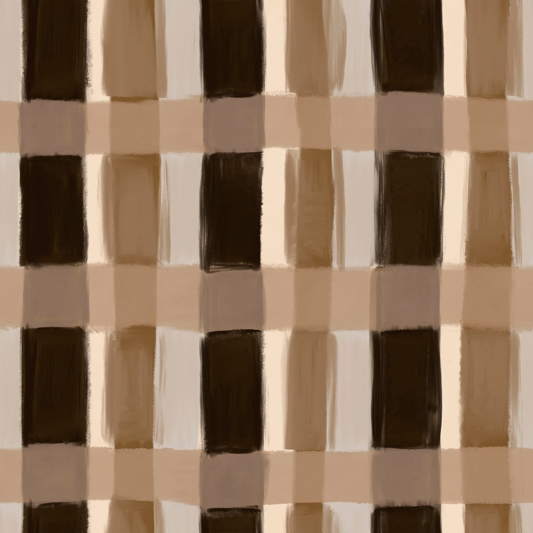 Painted Plaid - Hipster <br> Wallpaper
