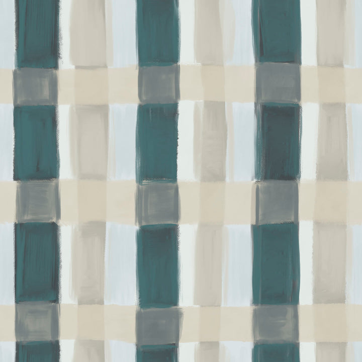 Painted Plaid -Prep School <br> Wallpaper