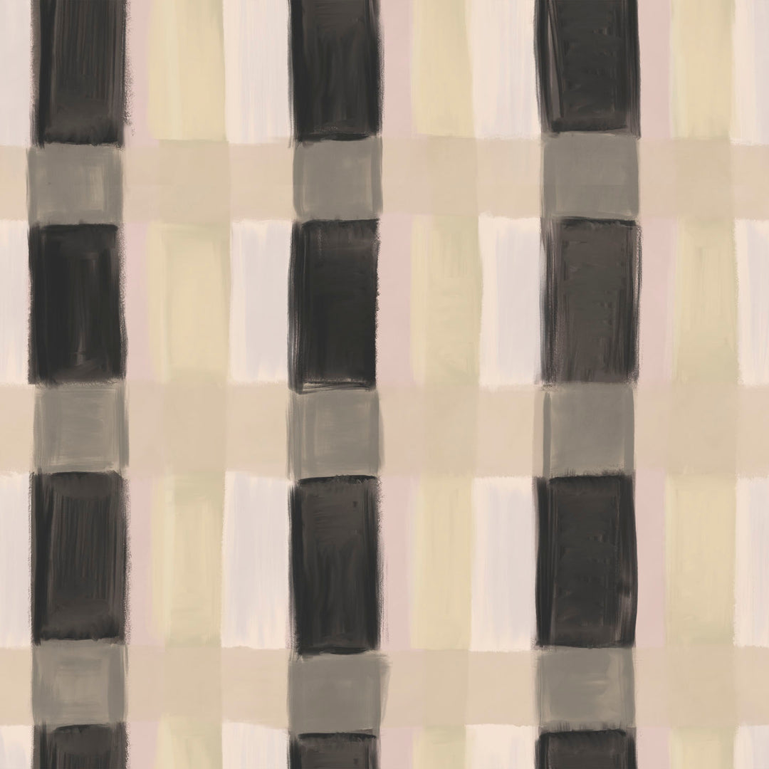 Painted Plaid -Punked <br> Wallpaper