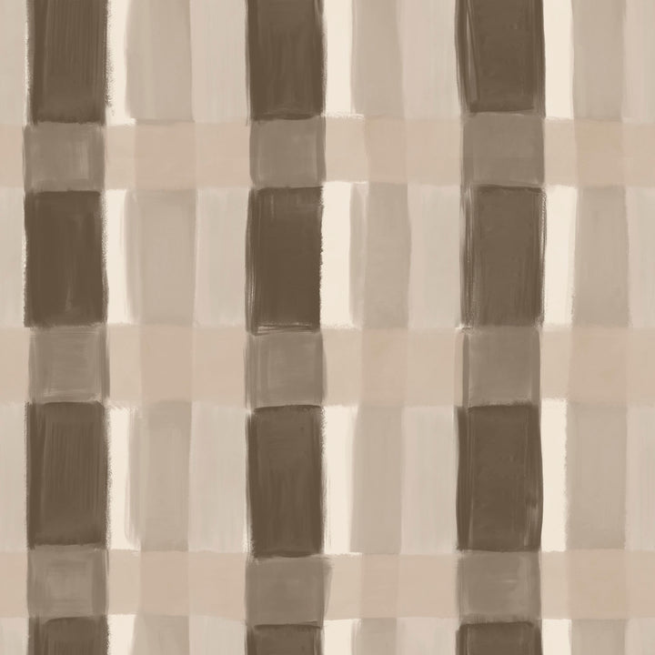 Painted Plaid -Tree Hugger <br> Wallpaper