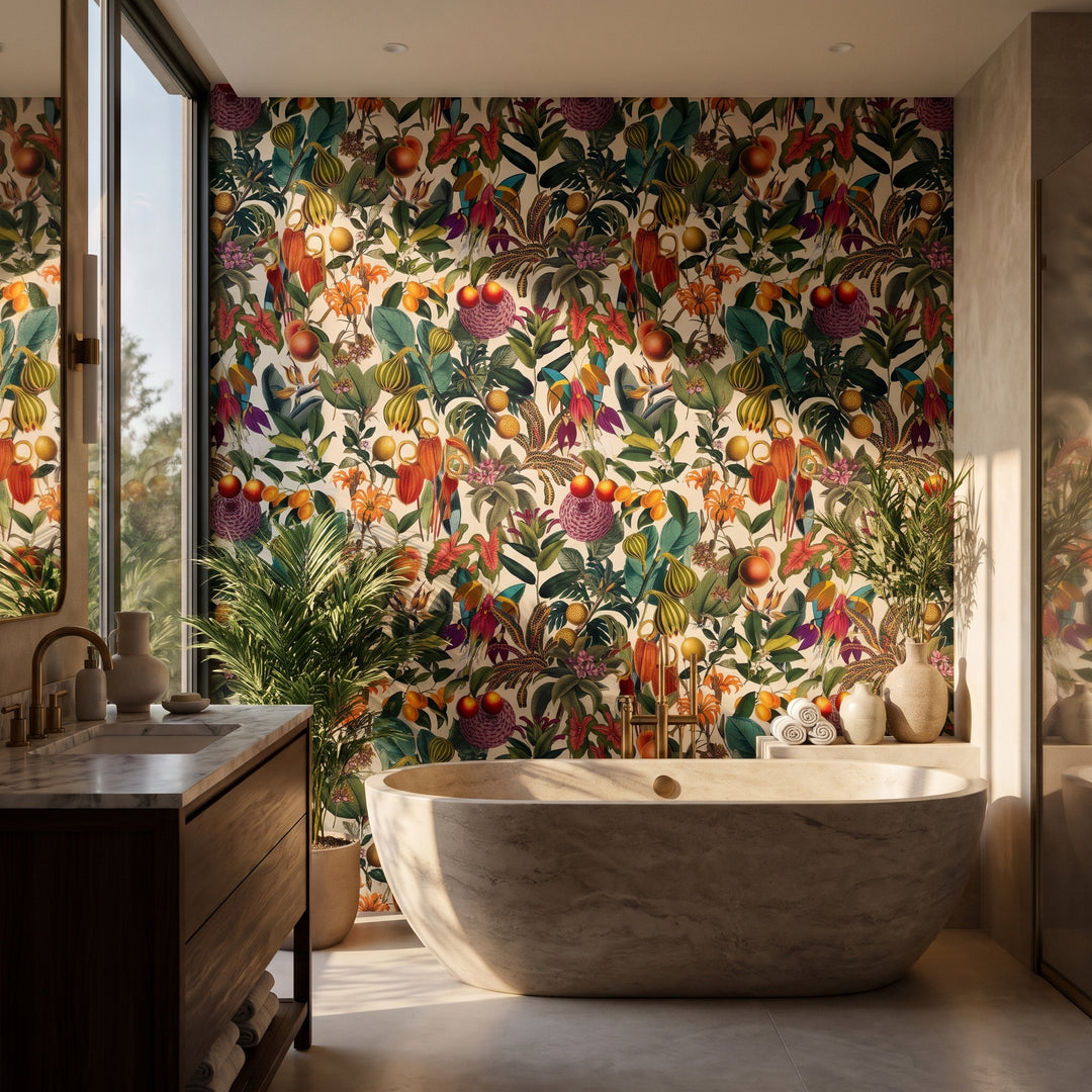 Lush - Cream <br> Wallpaper