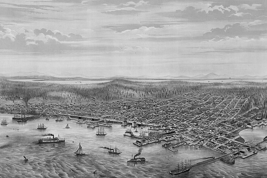 Seattle <br> Wallpaper Mural