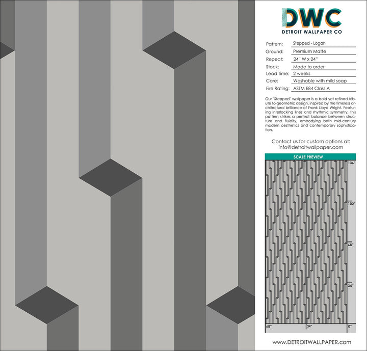 Stepped - Logan <br> Wallpaper