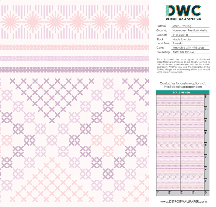 Stitch - Frosting <br> Wallpaper