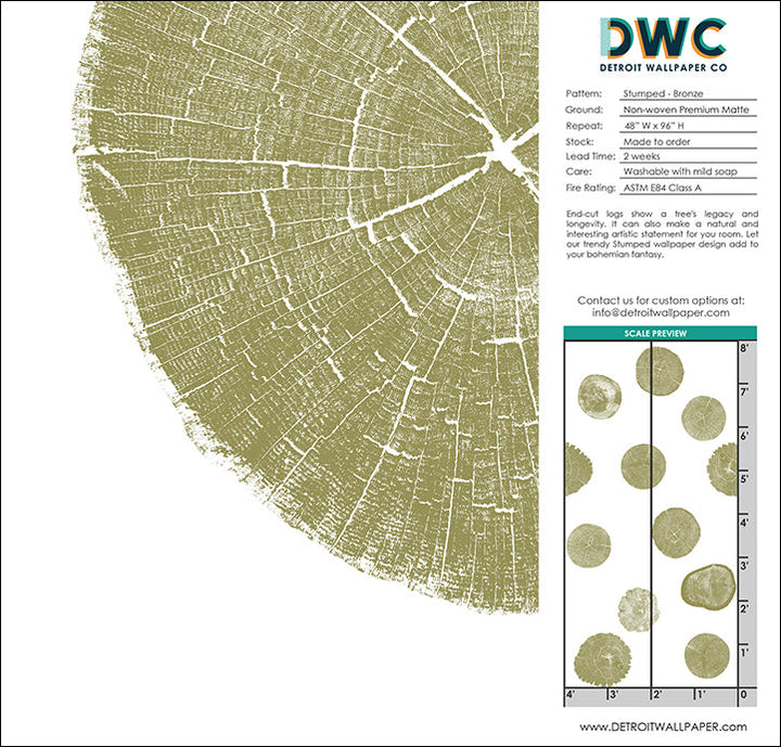 Stumped - Bronze <br> Wallpaper