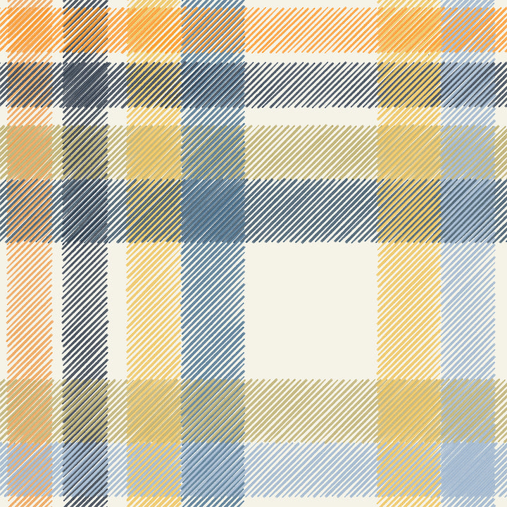 Tartan - Golden <br> Wallpaper