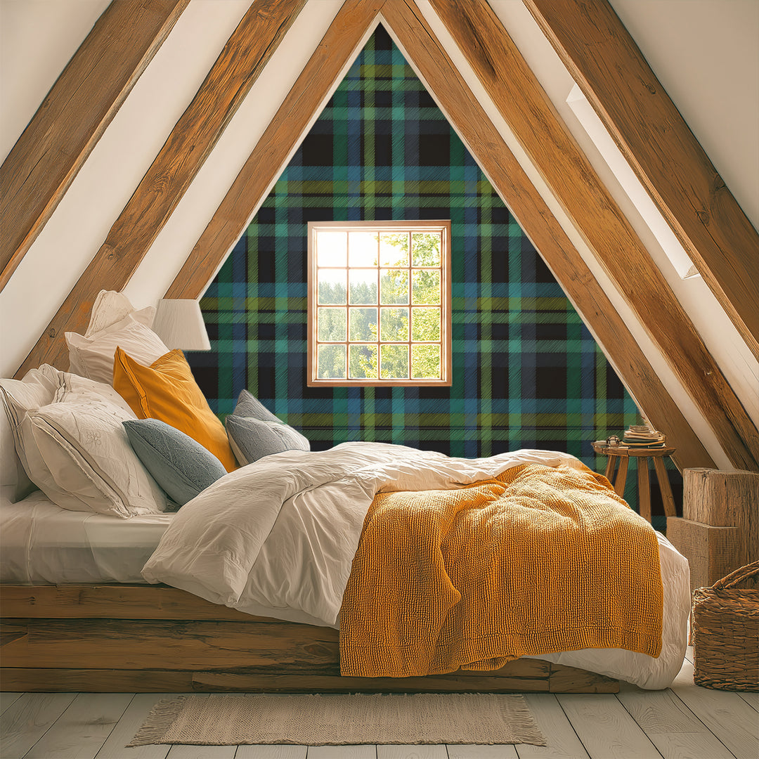 Tartan - Mermaid <br> Wallpaper