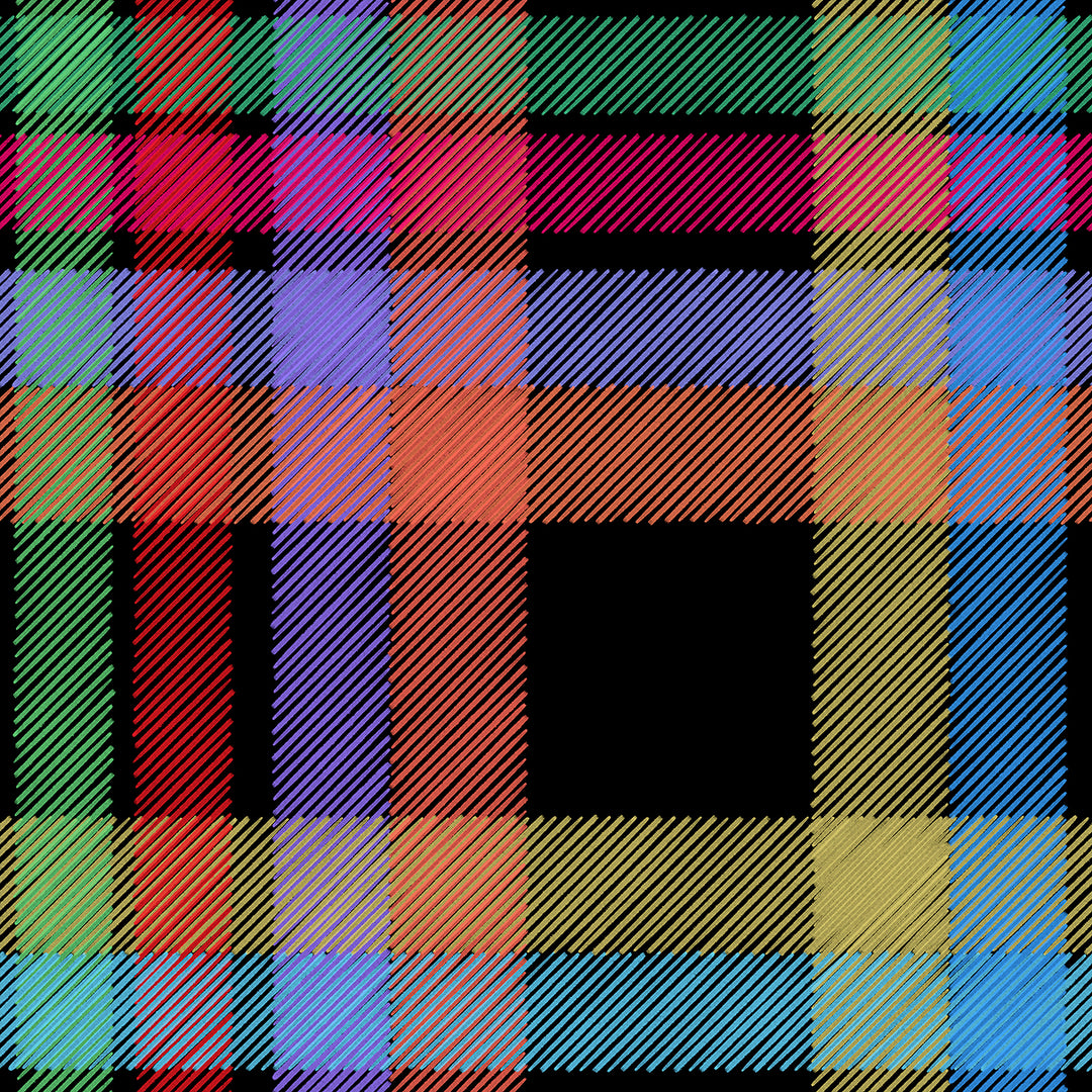 Tartan - Rainbow <br> Wallpaper