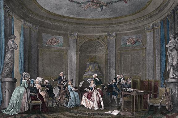 The Salon <br> Wallpaper Mural - The Detroit Wallpaper Co.