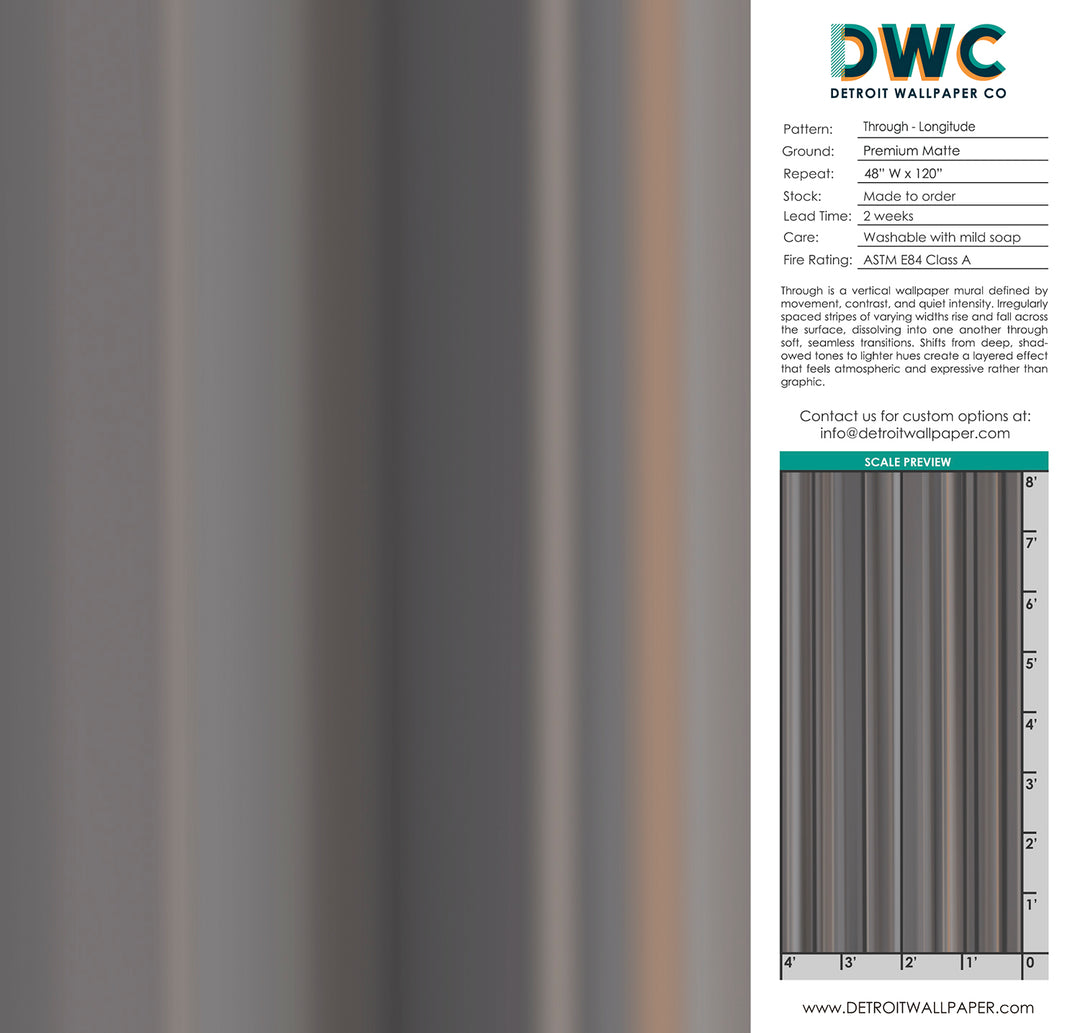 Through - Longitude <br> Wallpaper Mural