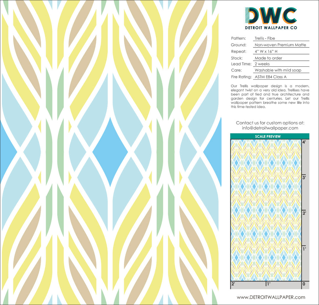 Trellis - Fresh <br> Wallpaper