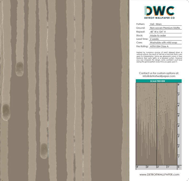 Veil - Wren <br> Wallpaper