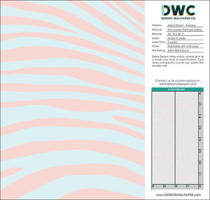 Zebra Dream - Fantasy <br> Wallpaper