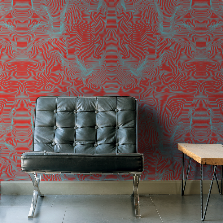 Crinkle - 3D <br> Wallpaper - The Detroit Wallpaper Co.
