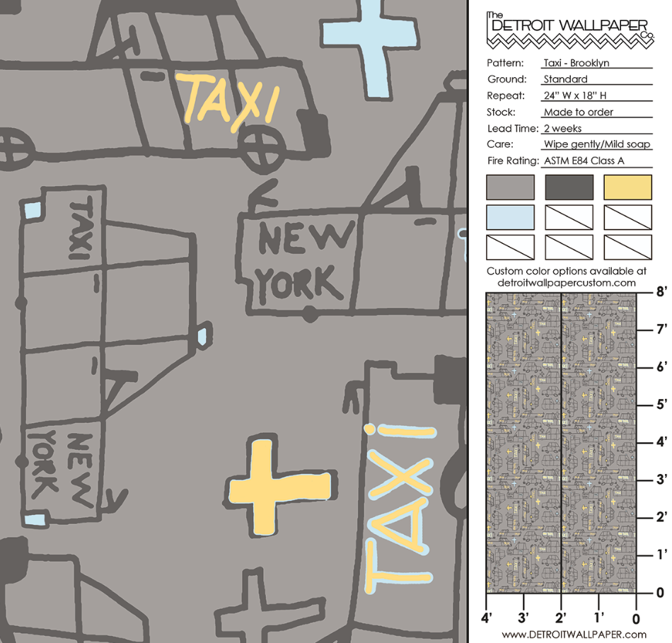 Taxi - Brooklyn <br> Wallpaper