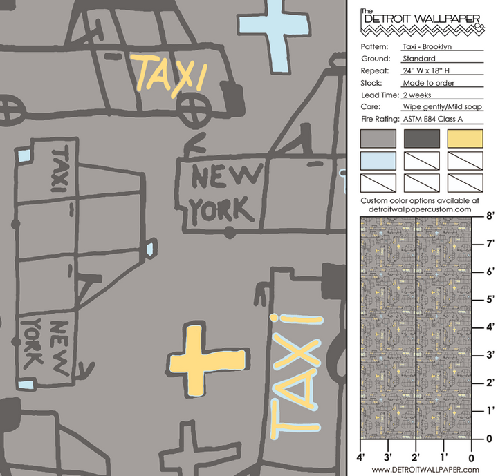 Taxi - Brooklyn <br> Wallpaper