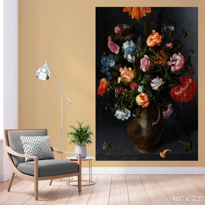 A Vase with Flowers Colossal Art Print