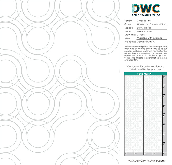 Amoeba - Mito - The Detroit Wallpaper Co.