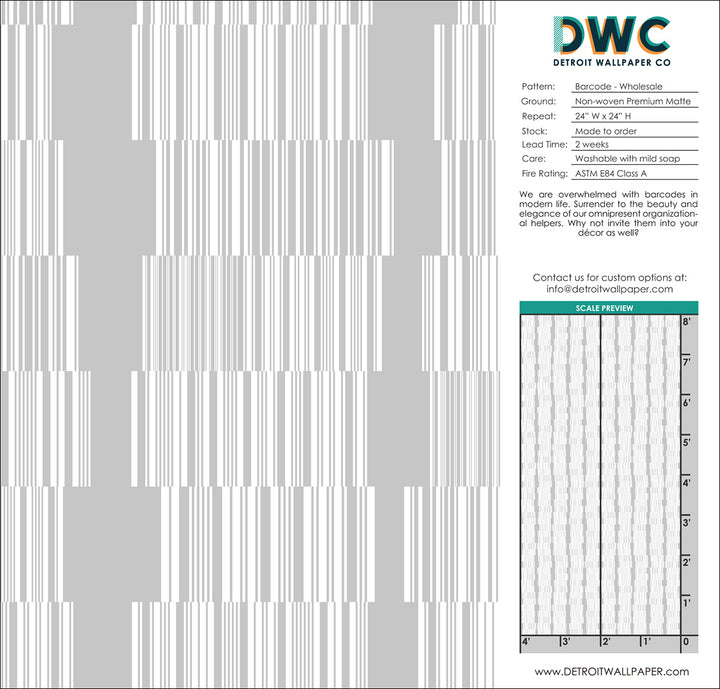 Barcode - Wholesale <br> Wallpaper