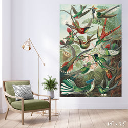Bird Study Colossal Art Print - Trendy Custom Wallpaper | Contemporary Wallpaper Designs | The Detroit Wallpaper Co.