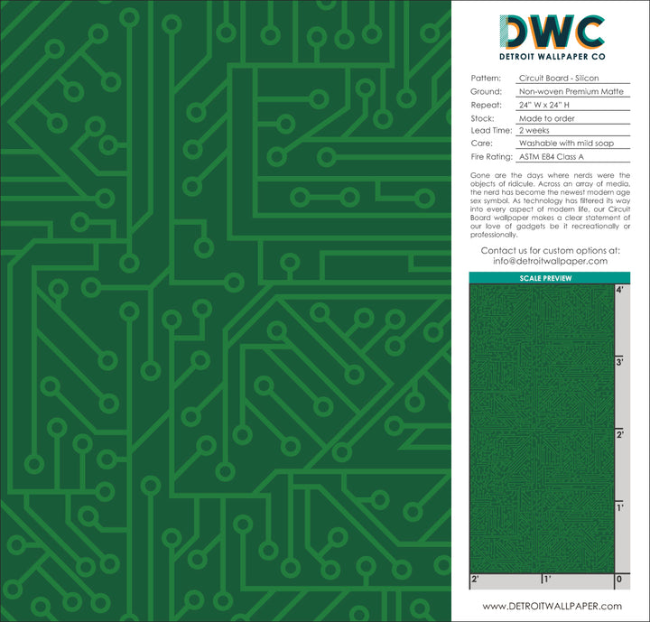 Circuit Board - Silicon <br> Wallpaper