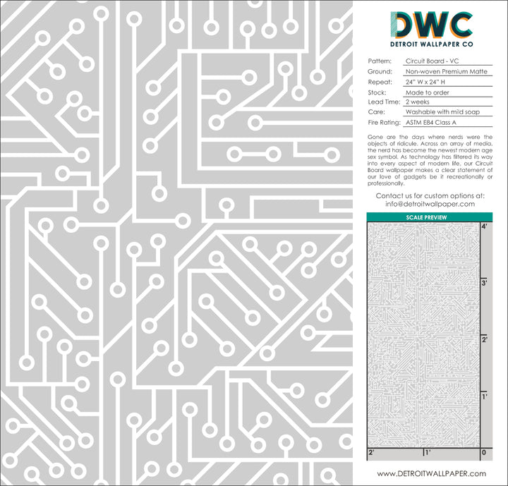 Circuit Board - VC - The Detroit Wallpaper Co.