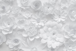 Fleurs de Papier Mural <br> Great Wall - Trendy Custom Wallpaper | Contemporary Wallpaper Designs | The Detroit Wallpaper Co.