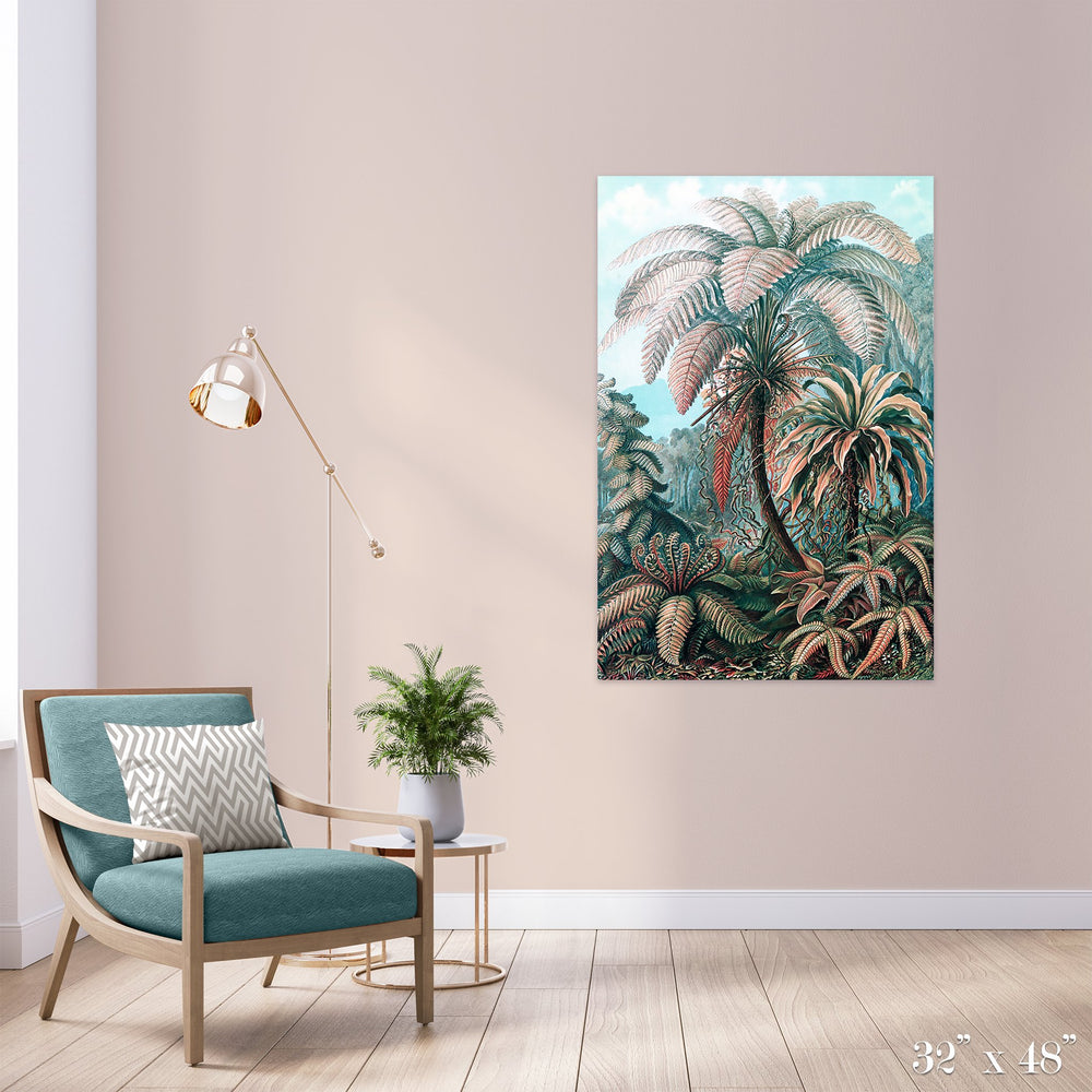 Fern Forest Colossal Art Print - Trendy Custom Wallpaper | Contemporary Wallpaper Designs | The Detroit Wallpaper Co.