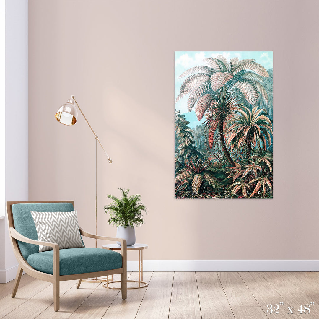 Fern Forest Colossal Art Print - Trendy Custom Wallpaper | Contemporary Wallpaper Designs | The Detroit Wallpaper Co.