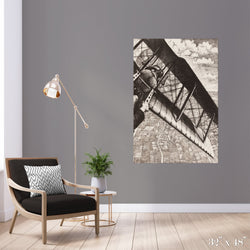 Flight Colossal Art Print - Trendy Custom Wallpaper | Contemporary Wallpaper Designs | The Detroit Wallpaper Co.