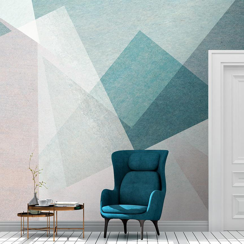 Frankie Mural <br> Great Wall - Trendy Custom Wallpaper | Contemporary Wallpaper Designs | The Detroit Wallpaper Co.