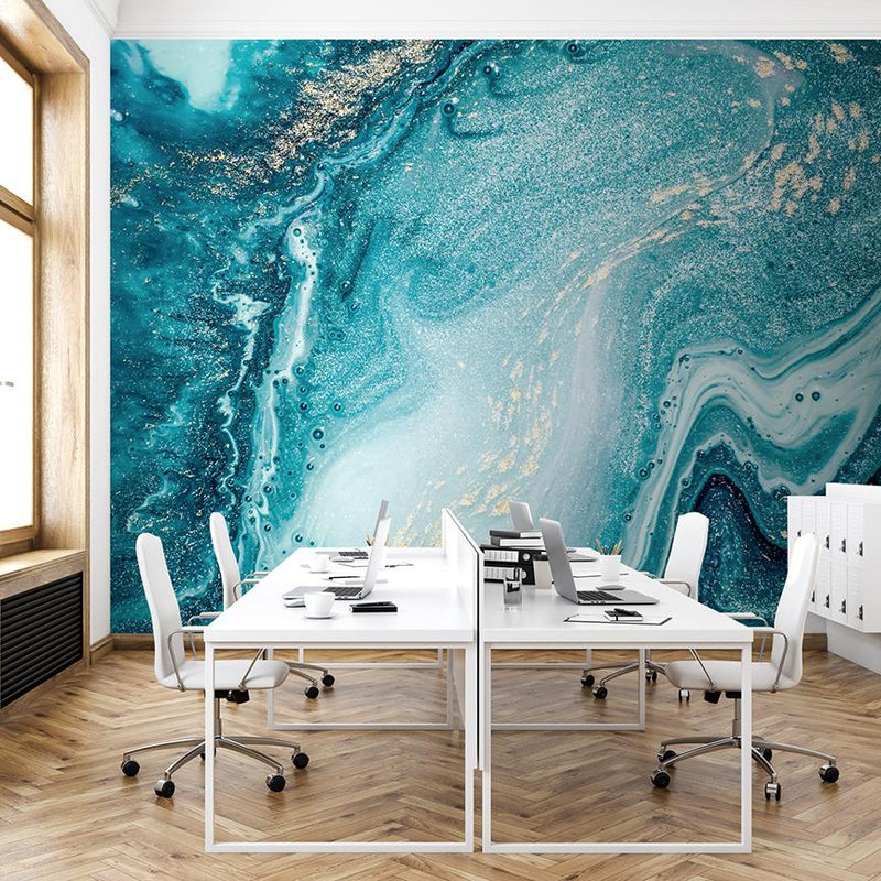 Islands Mural <br> Great Wall - Trendy Custom Wallpaper | Contemporary Wallpaper Designs | The Detroit Wallpaper Co.