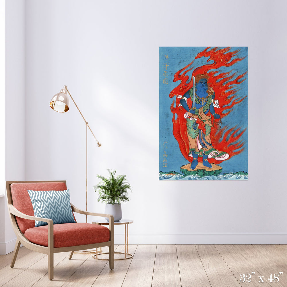 Phoenix Colossal Art Print - Trendy Custom Wallpaper | Contemporary Wallpaper Designs | The Detroit Wallpaper Co.
