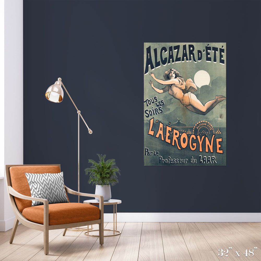 La Aerogyne Colossal Art Print - Trendy Custom Wallpaper | Contemporary Wallpaper Designs | The Detroit Wallpaper Co.