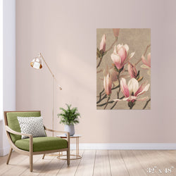 Magnolia Colossal Art Print - Trendy Custom Wallpaper | Contemporary Wallpaper Designs | The Detroit Wallpaper Co.