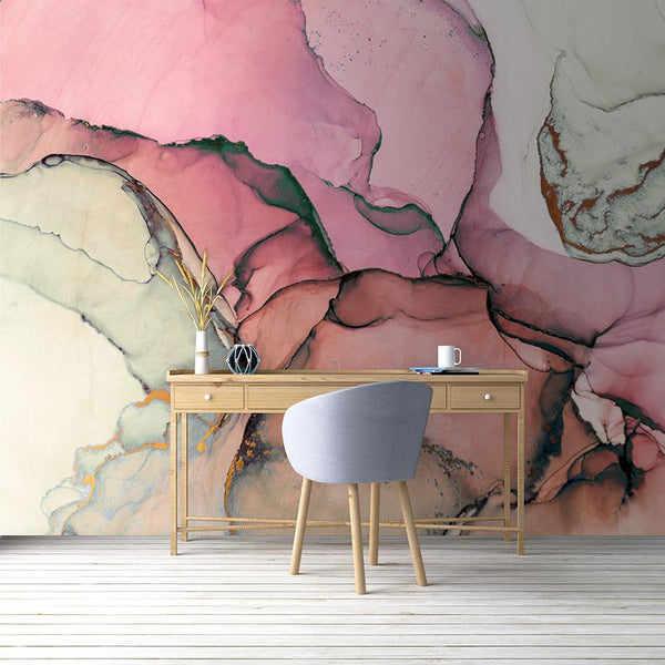 Marissa Mural <br> Great Wall - Trendy Custom Wallpaper | Contemporary Wallpaper Designs | The Detroit Wallpaper Co.