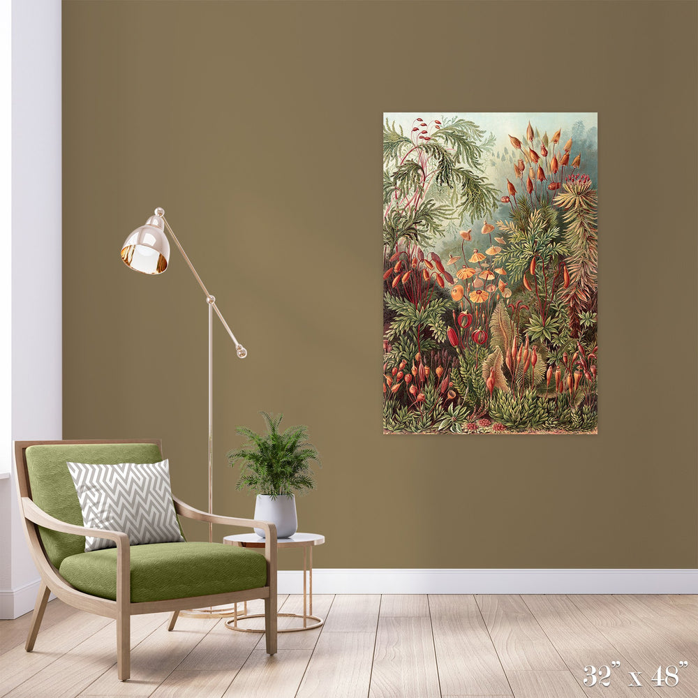 Moss Forest Colossal Art Print - Trendy Custom Wallpaper | Contemporary Wallpaper Designs | The Detroit Wallpaper Co.