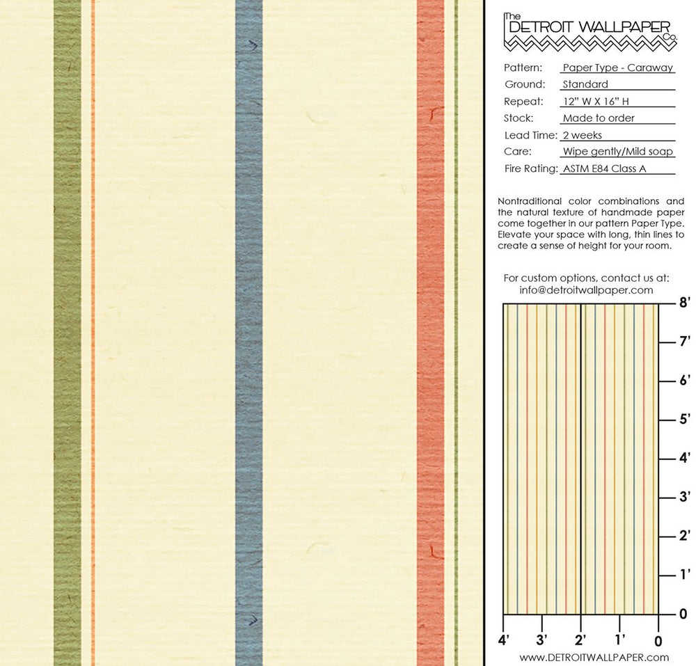 Paper Type - Caraway - Trendy Custom Wallpaper | Contemporary Wallpaper Designs | The Detroit Wallpaper Co.