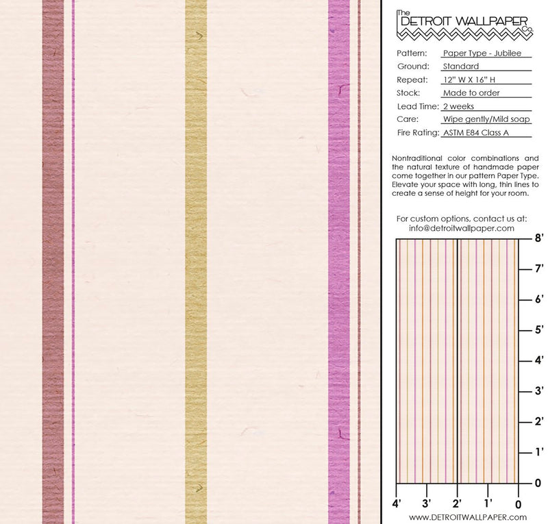 Paper Type - Jubilee - Trendy Custom Wallpaper | Contemporary Wallpaper Designs | The Detroit Wallpaper Co.