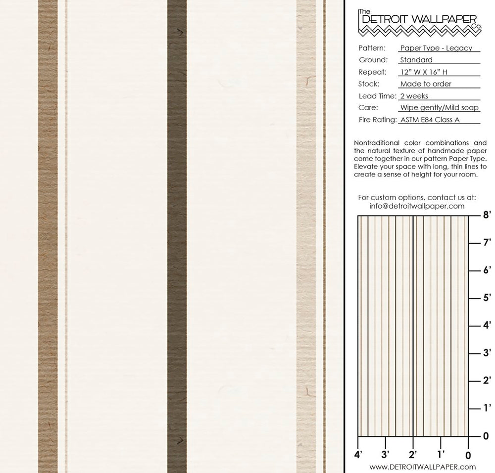 Paper Type - Legacy - Trendy Custom Wallpaper | Contemporary Wallpaper Designs | The Detroit Wallpaper Co.