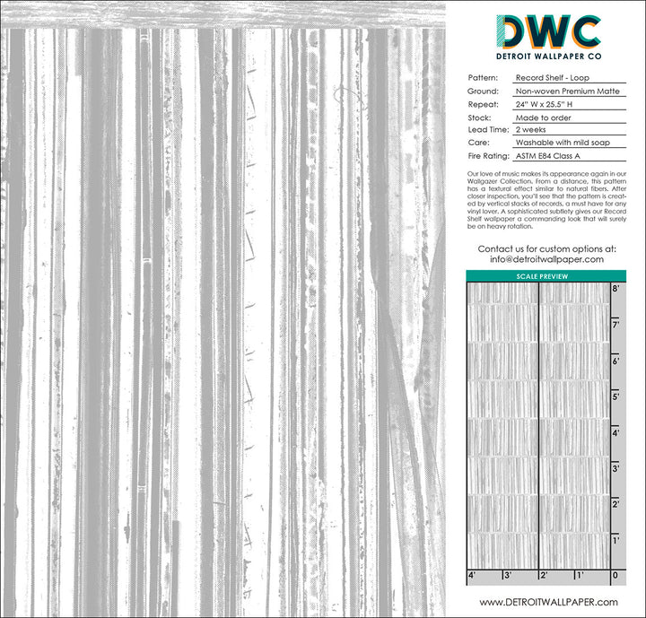 Record Shelf - Loop <br> Wallpaper