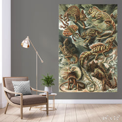 Reptile Study Colossal Art Print - Trendy Custom Wallpaper | Contemporary Wallpaper Designs | The Detroit Wallpaper Co.