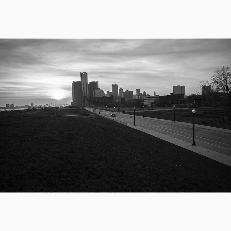 Skyline <br> Amy Sacka Photography - The Detroit Wallpaper Co.
