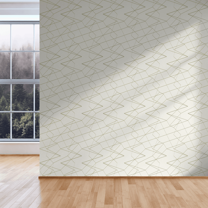 Spatial - Bronze - The Detroit Wallpaper Co.