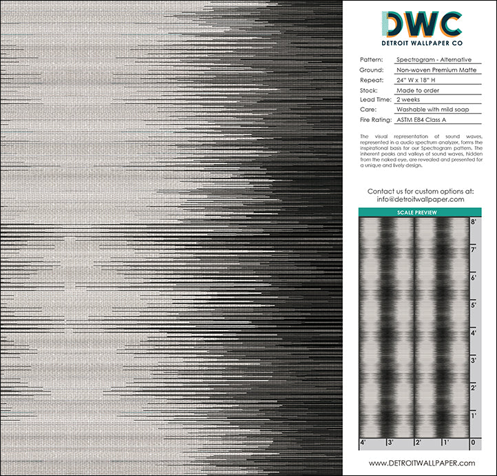 Spectrogram - Alternative <br> Wallpaper