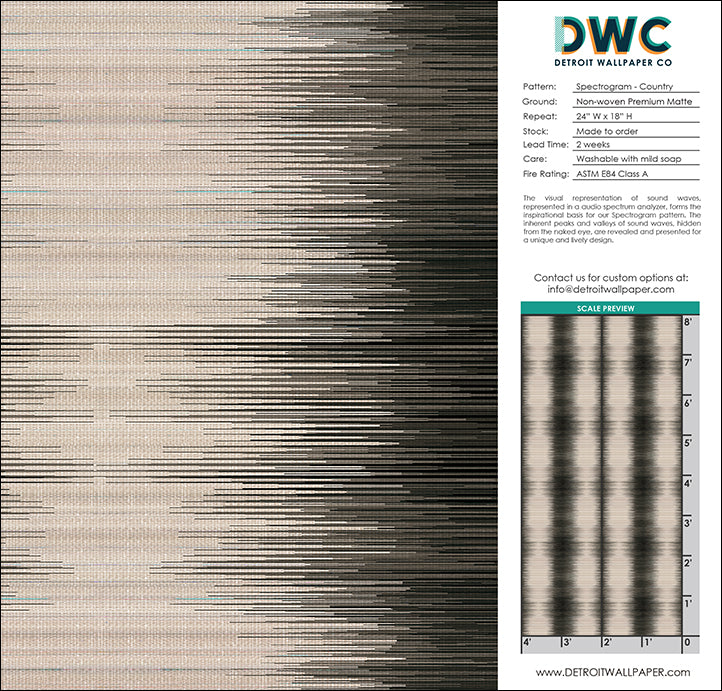 Spectrogram - Country <br> Wallpaper