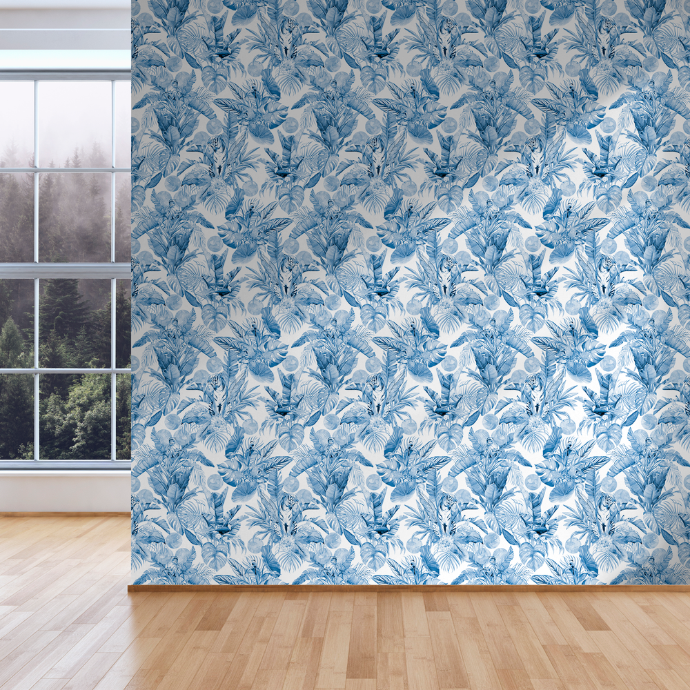 Stalk - Delft - The Detroit Wallpaper Co.