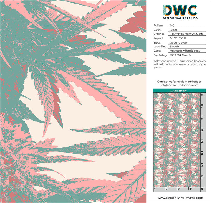 THC - Sativa <br> Wallpaper