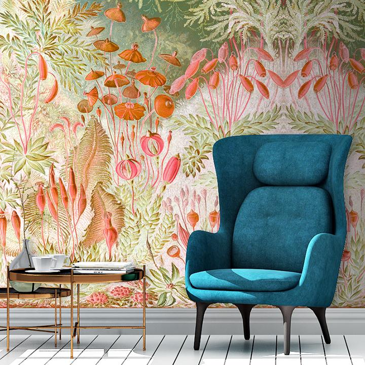 Thrive Mural <br> Great Wall - Trendy Custom Wallpaper | Contemporary Wallpaper Designs | The Detroit Wallpaper Co.