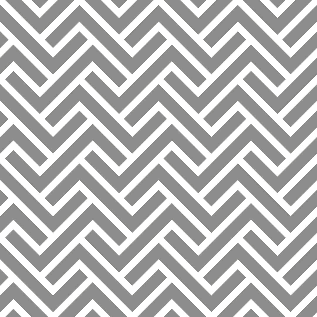 Turnkey Chevron - Iron <br> Wallpaper